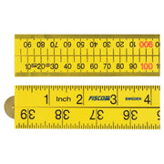 Fisco Yellow ABS Nylon Rule 1m / 39in Fisco - Dynamic Drive
