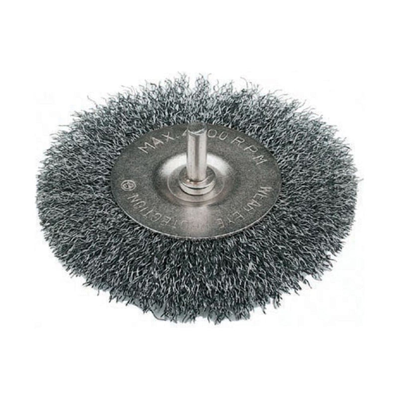 Silverline Rotary Steel Wire Wheel Brush 75mm Silverline - Dynamic Drive