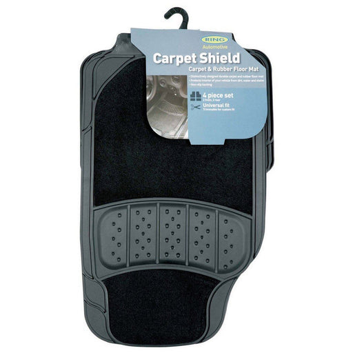Ring Automotive RMAT1 Carpet Shield Rubber, Black Matt Ring Automotive - Dynamic Drive
