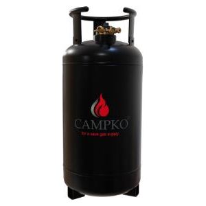 Campko Refillable Gas Bottle 36 Litres With 80% Multivalve 109382 Campko - Dynamic Drive