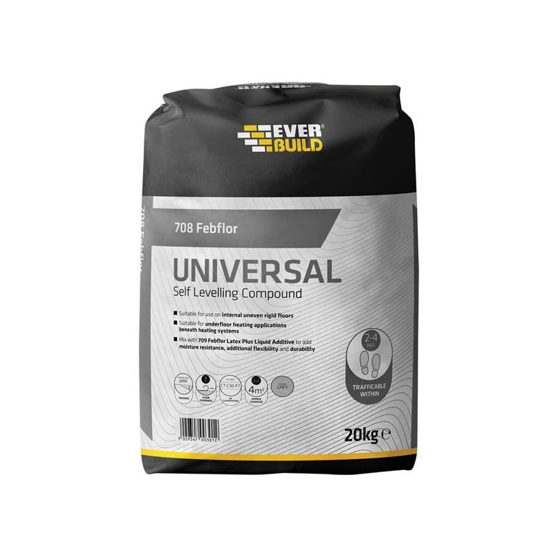 Everbuild Sika 708 Febflor Self Level Compound 20kg Everbuild Sika - Dynamic Drive