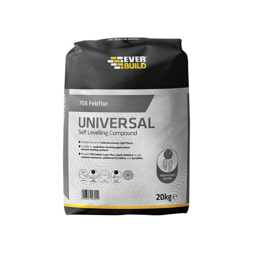 Everbuild Sika 708 Febflor Self Level Compound 20kg Everbuild Sika - Dynamic Drive