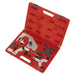 Sealey Petrol Engine Timing Tool Kit for Ford Volvo Mazda 1.5 1.6 2.0 Belt/Chain Sealey - Dynamic Drive