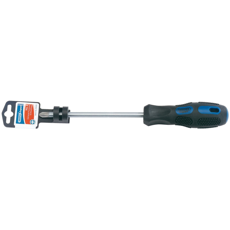 Draper Expert Cross Slot Screwdriver, No.3 x 150mm 40020 Draper - Dynamic Drive