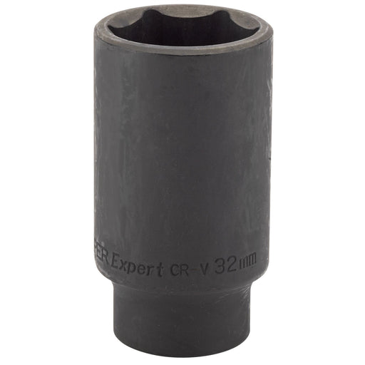 Draper Deep Impact Socket, 1/2" Sq. Dr., 32mm (Sold Loose) 35518 Draper - Dynamic Drive