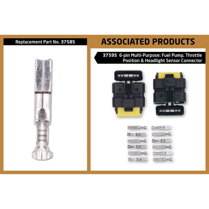 Tool Connection for Peugeot Electrical Multipurpose 6 Pin Connector 14pc 37595 Tool Connection - Dynamic Drive