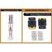 Tool Connection for Peugeot Electrical Multipurpose 6 Pin Connector 14pc 37595 Tool Connection - Dynamic Drive