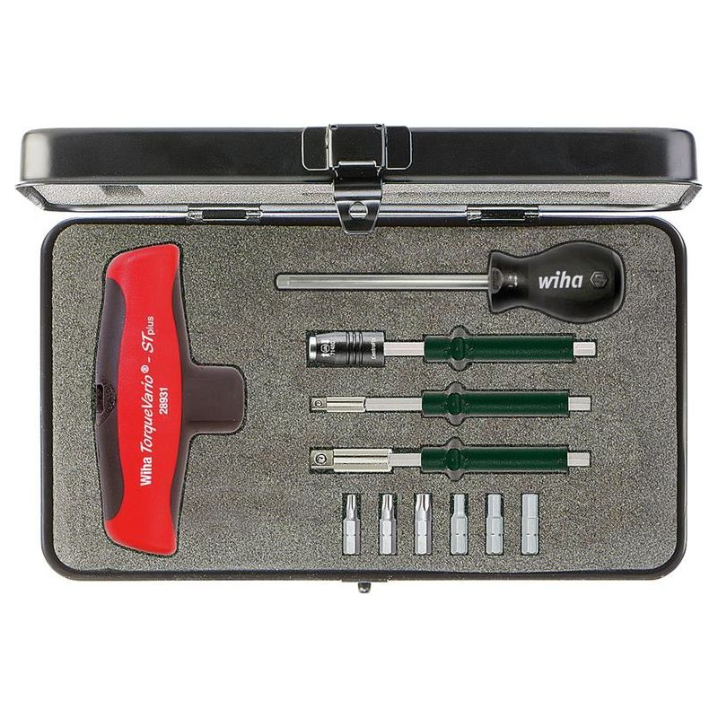 Wiha TorqueVario®-S T Screwdriver Set, 11 Piece Wiha - Dynamic Drive