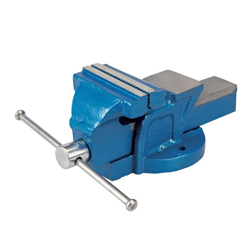 Silverline Workshop Vice 100mm (4") Jaw Capacity 100mm / 4.5kg Silverline - Dynamic Drive