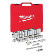 Milwaukee 3/8Dr Metric Socket 6 -19mm 56Pc 4932464946 Milwaukee - Dynamic Drive