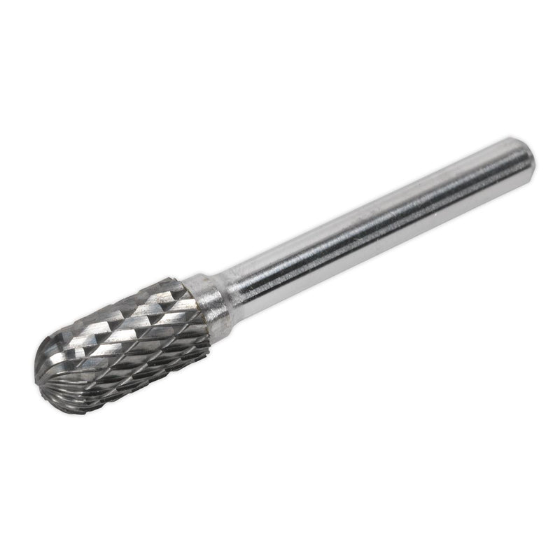 Sealey Tungsten Carbide Rotary Burr Cylindrical Ball Nose10mm SDB02 Sealey - Dynamic Drive