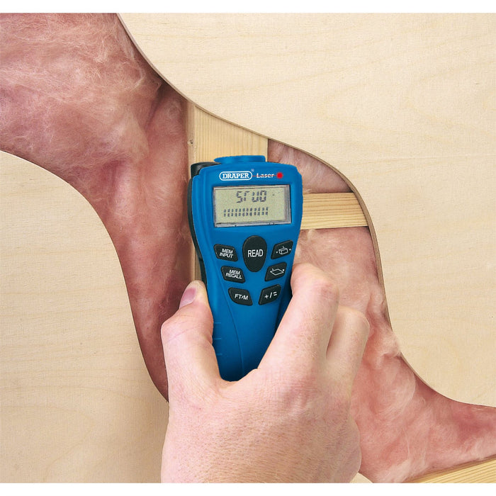 Draper Distance Measure/Stud Detector with Laser Pointer 88988 Draper - Dynamic Drive