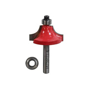 Faithfull Router Bit TCT 9.5mm Rounding Over 1/4in Shank Faithfull - Dynamic Drive