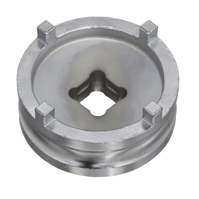 Sealey Motorcycle Swingarm Locknut Socket 4-Pin 50mm SMC22 Sealey - Dynamic Drive