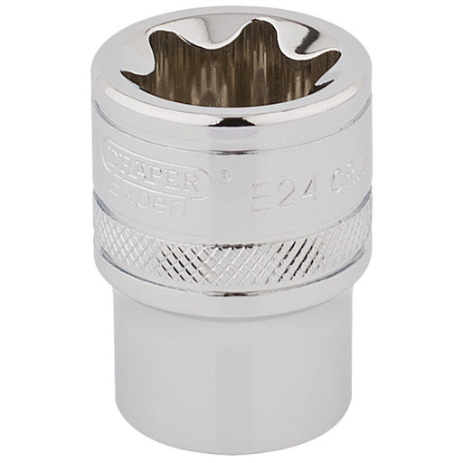 Draper TX-STAR Socket, 1/2" Sq. Dr., E24 34402 Draper - Dynamic Drive