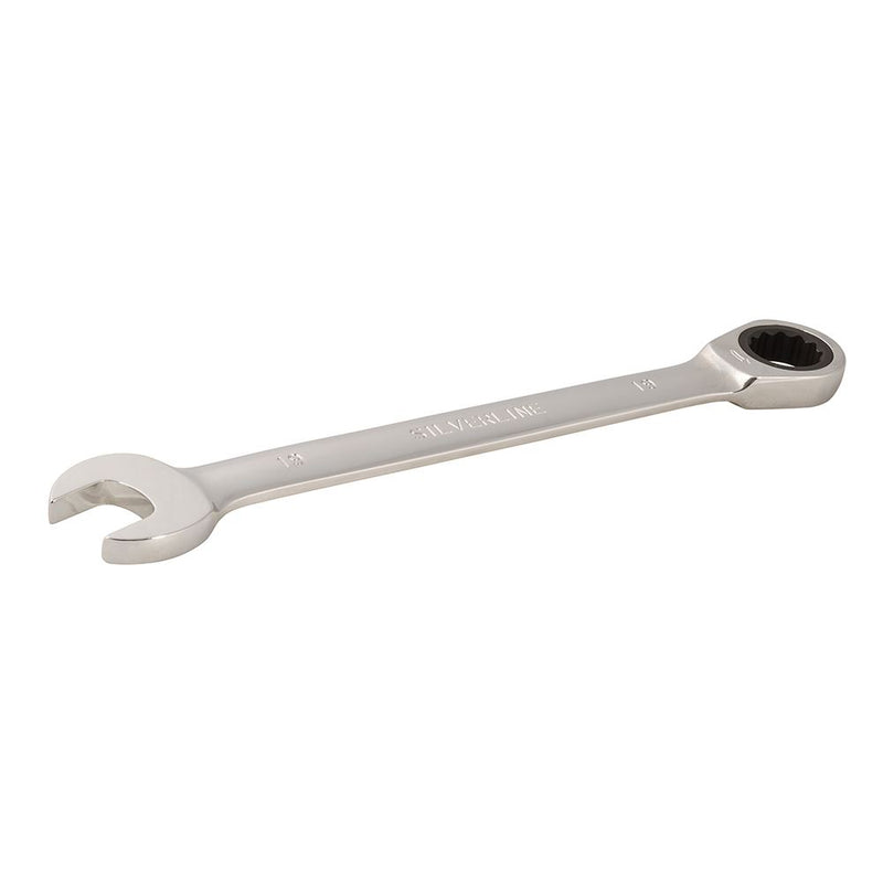 Silverline Fixed Head Ratchet Spanner 19mm 763581 Silverline  - Dynamic Drive