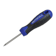 Faithfull Bradawl Soft Grip Handle Square Tip Faithfull - Dynamic Drive