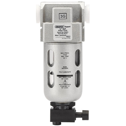 Draper 1/4" BSP Filter Unit 24331 Draper - Dynamic Drive