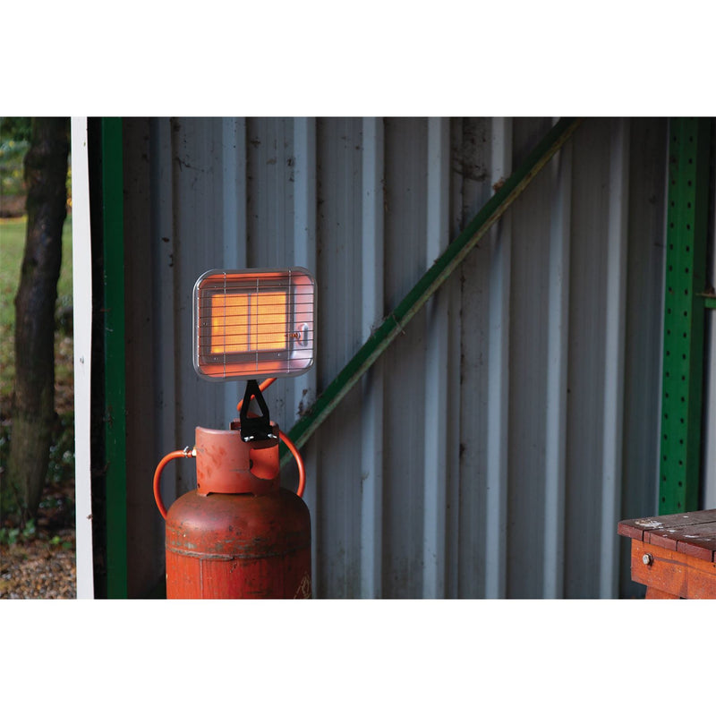 Draper Bottle-Mounted Propane Space Heater, 15,354 BTU/4.5kW 07866 Draper - Dynamic Drive