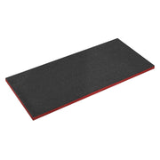 Sealey Easy Peel Shadow Foam Red/Black 1200 x 550 x 30mm SF30R Sealey - Dynamic Drive
