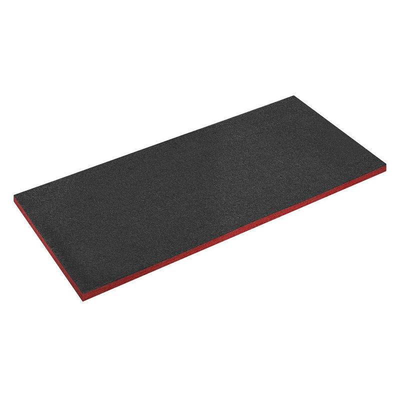 Sealey Easy Peel Shadow Foam Red/Black 1200 x 550 x 30mm SF30R Sealey - Dynamic Drive
