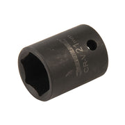 Silverline Impact Socket 1/2" Drive 6pt Metric 21mm Silverline - Dynamic Drive