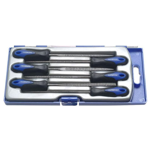 Faithfull Precision Needle Rasp Set 6 Piece Faithfull - Dynamic Drive