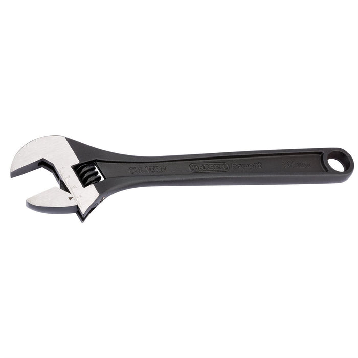 Draper Crescent-Type Adjustable Wrench with Phosphate Finish, 300mm 52682 Draper - Dynamic Drive
