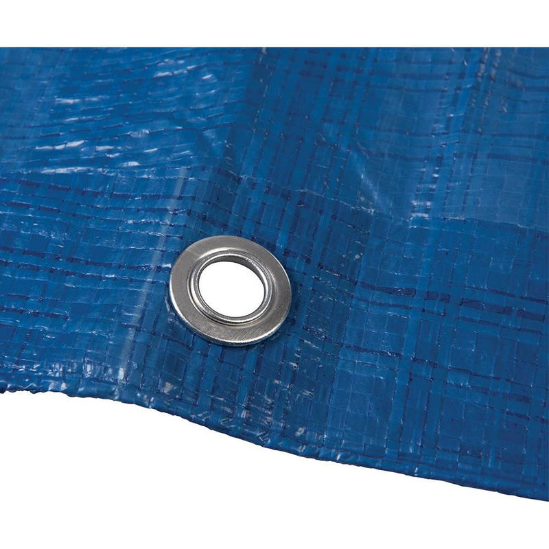 Silverline Tarpaulin Cut 3.6 x 6.1m / Actual 3.45 x 6m Silverline - Dynamic Drive