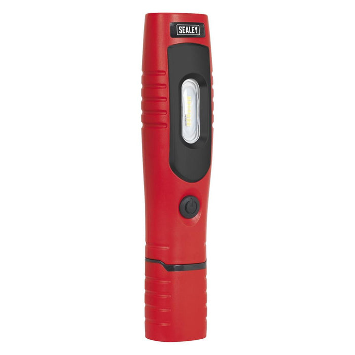 Sealey Rechargeable 360 Inspection Light 7 SMD & 3W SMD LED Red Lithium-ion Sealey - Dynamic Drive