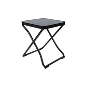 Bo-Camp Stool & Top Foldable Black Bo-Camp - Dynamic Drive