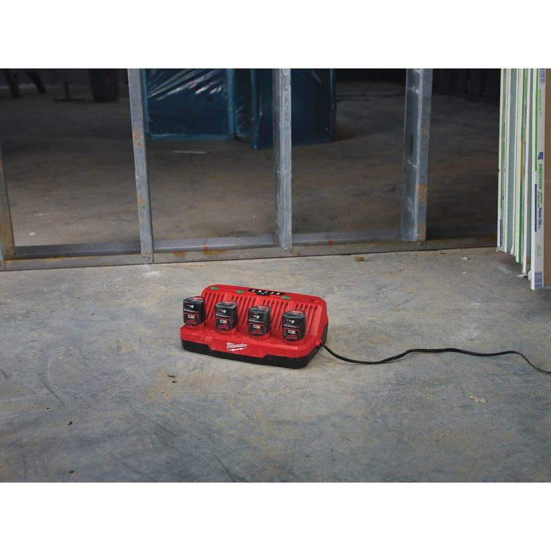 Milwaukee M12C4 M12 4 Bay Multi Charger Milwaukee - Dynamic Drive
