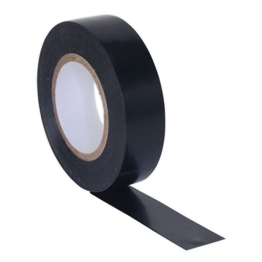 Sealey PVC Insulating Tape 19mm x 20m Black Pack of 10 ITBLK10 Sealey - Dynamic Drive