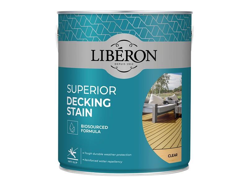 Liberon Superior Decking Stain Clear 2.5 litre Liberon - Dynamic Drive