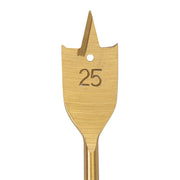 Silverline Titanium-Coated Flat Bit 25mm Silverline - Dynamic Drive