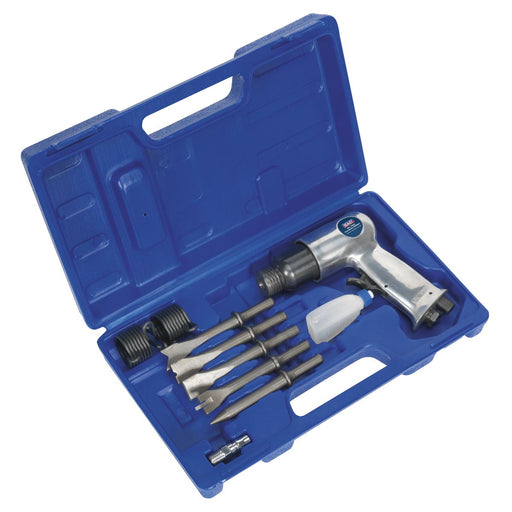 Sealey Air Hammer Kit with Chisels Medium Stroke SA12/S Sealey - Dynamic Drive