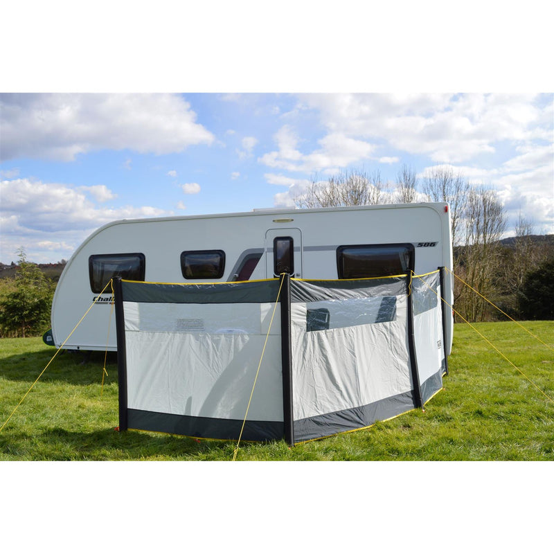 Maypole 3 Panel Inflatable Air Windbreak Blow-Up Camping Caravan With Free Pump Maypole  - Dynamic Drive