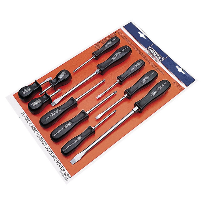 Draper Mechanic's Screwdriver Set (11 Piece) 27030 Draper - Dynamic Drive