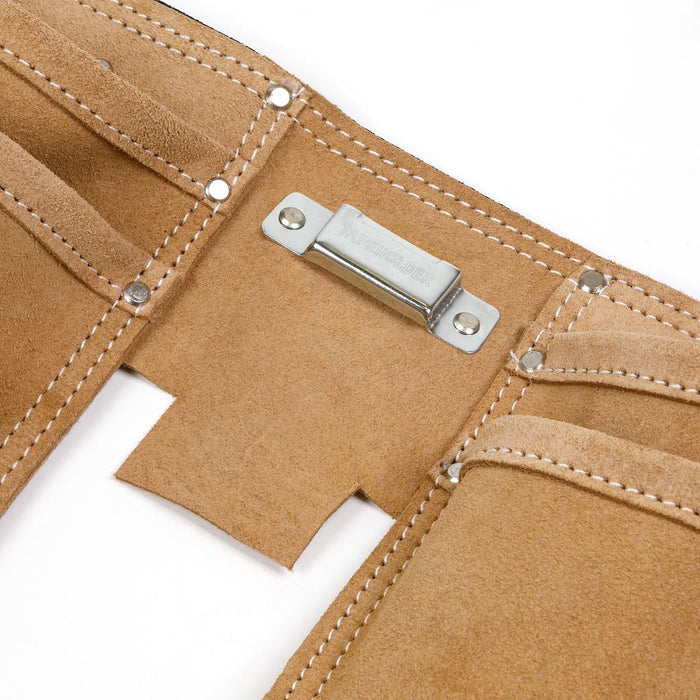 Sealey Double Pouch Leather Tool Belt STBL01 Sealey - Dynamic Drive