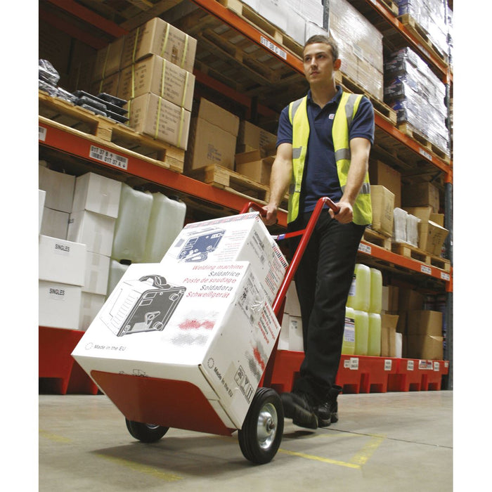 Sealey Sack Truck with Solid Tyres 150kg Capacity CST983 Sealey - Dynamic Drive