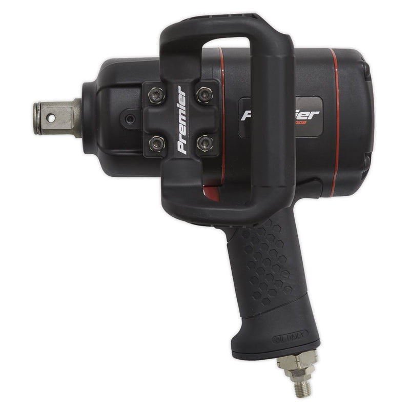 Sealey Air Impact Wrench 1"Sq Drive Twin Hammer SA6008 Sealey - Dynamic Drive