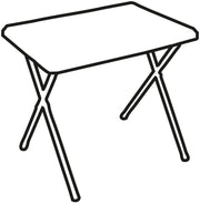 Quest Fleetwood Low Grey Folding Camping Table Quest - Dynamic Drive