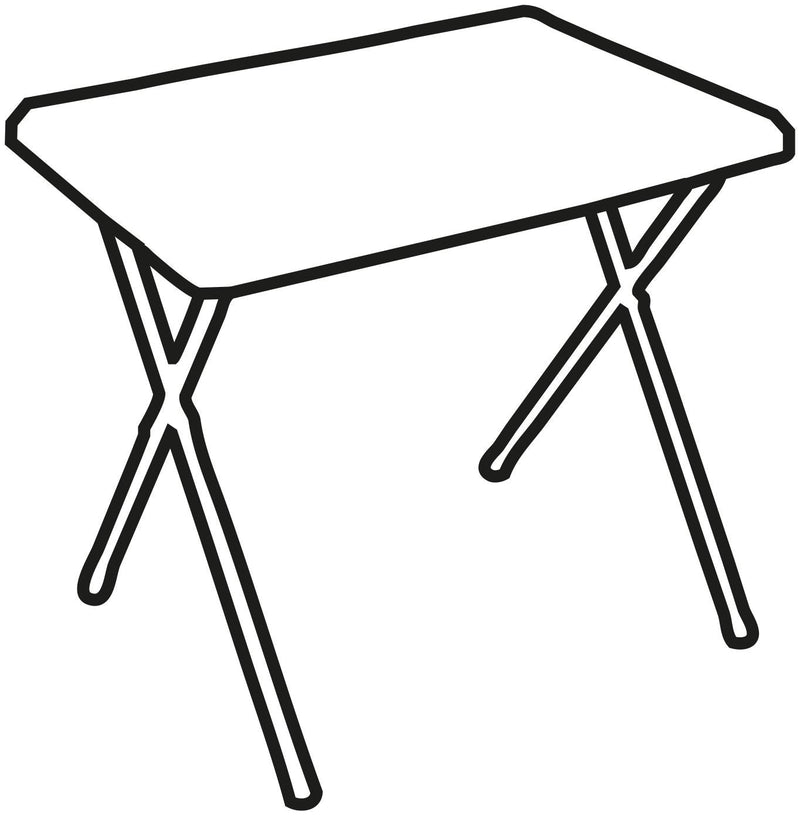 Quest Fleetwood Low Grey Folding Camping Table Quest - Dynamic Drive