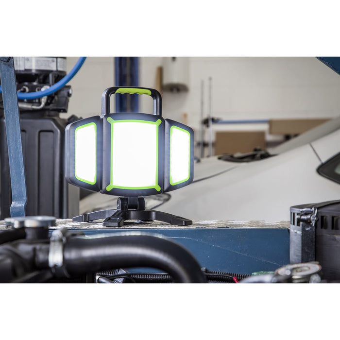 Sealey Rechargeable Flexible Floodlight with Tripod LED18WFLCOMBO Sealey - Dynamic Drive