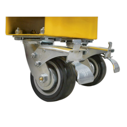 Sealey Castor Wheel Kit for SSB02E & STB03E STBWK Sealey - Dynamic Drive