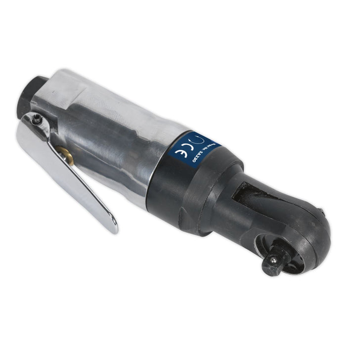 Sealey Air Ratchet Wrench 1/4"Sq Drive Super Stubby SA230 Sealey - Dynamic Drive