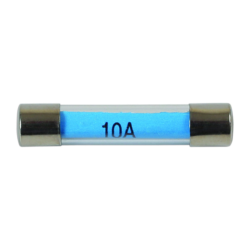 Connect Glass Auto Fuses 10A 100pc 30496 Tool Connection - Dynamic Drive