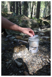 Trangia Trangia Micro Stove - Original Aluminium Black Trangia - Dynamic Drive