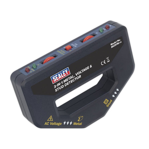 Sealey 3-in-1 Metal, Voltage & Stud Detector AK2018 Sealey - Dynamic Drive
