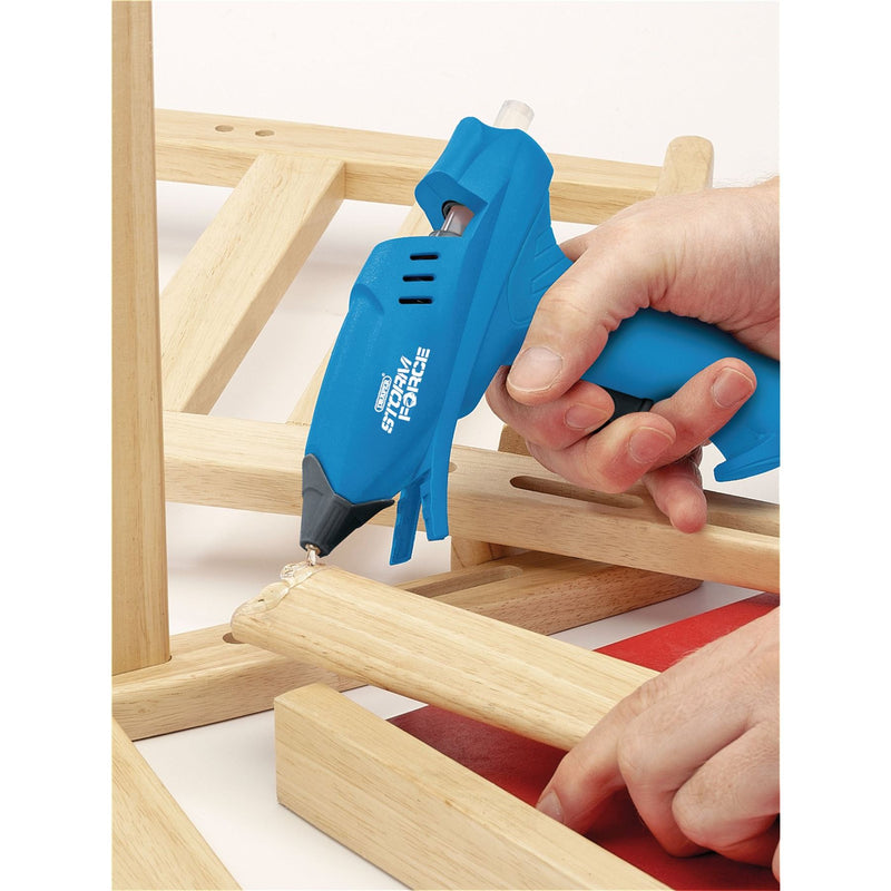Draper Storm Force Glue Gun, 100W, 6 x Glue Sticks 83660 Draper - Dynamic Drive